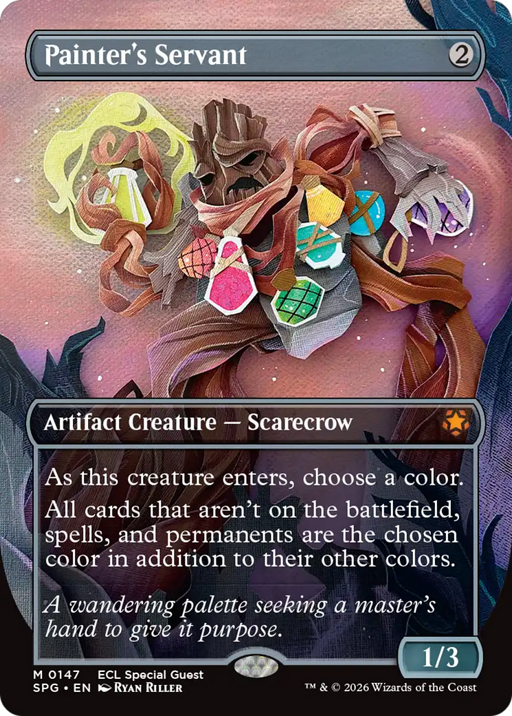 Painter's Servant (Borderless) [Lorwyn Eclipsed Special Guests] | Exor Games Bridgewater