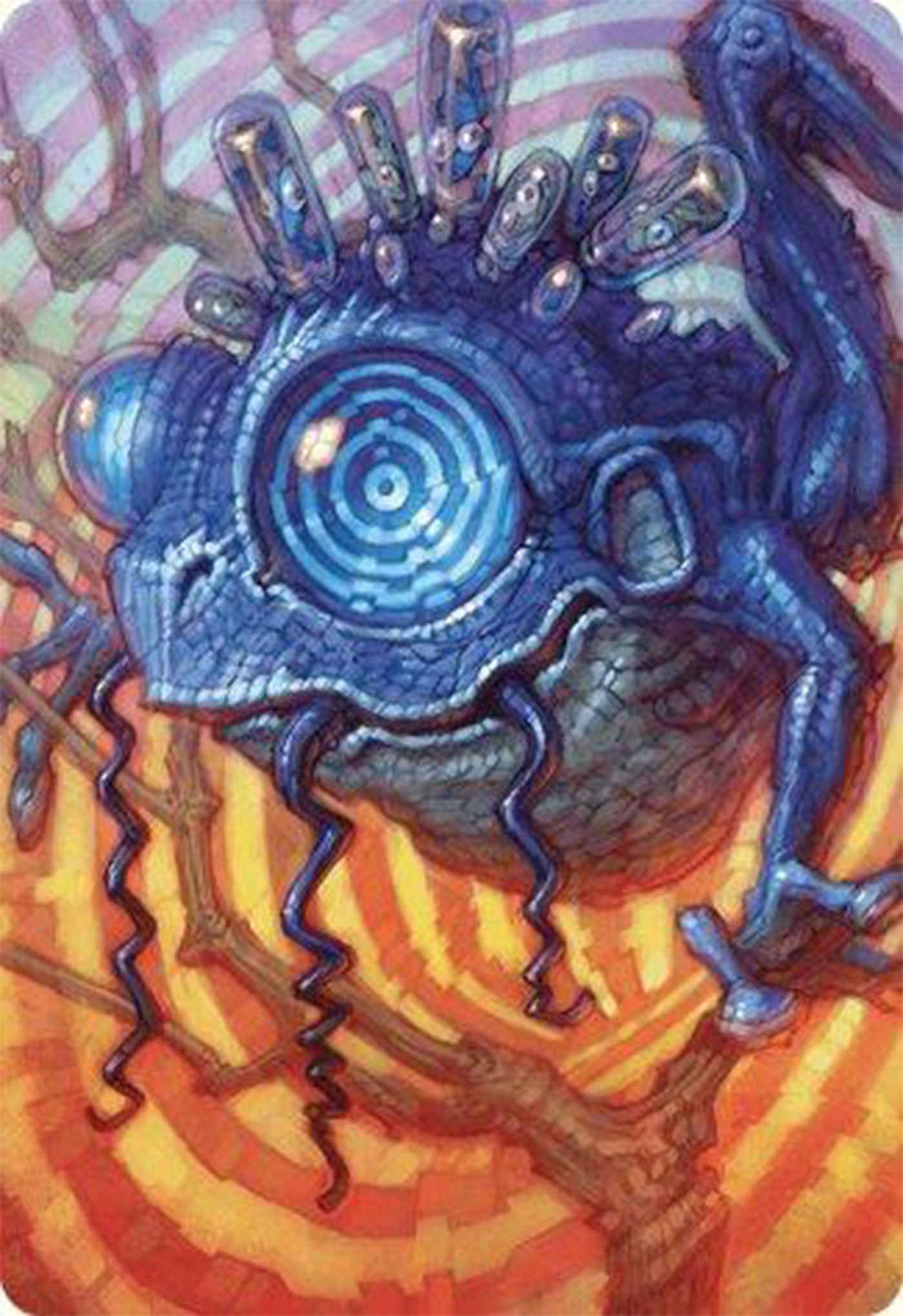 Psychic Frog Art Card [Modern Horizons 3 Art Series] | Exor Games Bridgewater