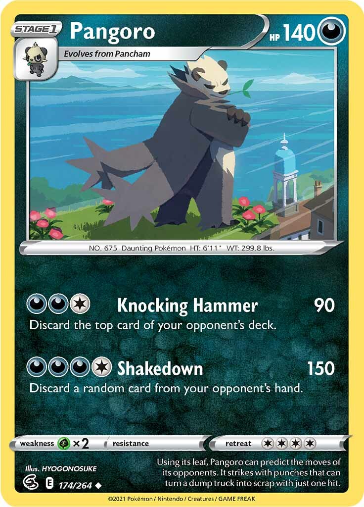 Pangoro (174/264) [Sword & Shield: Fusion Strike] | Exor Games Bridgewater