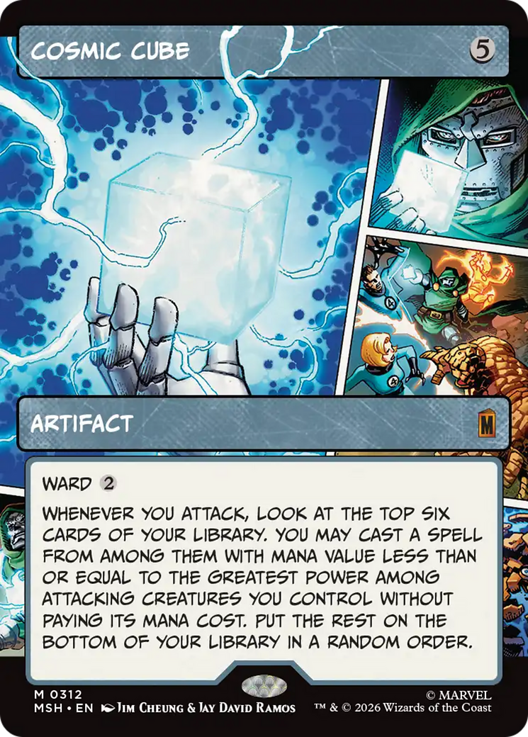 Cosmic Cube (Borderless) (0312) [Marvel Super Heroes] | Exor Games Bridgewater