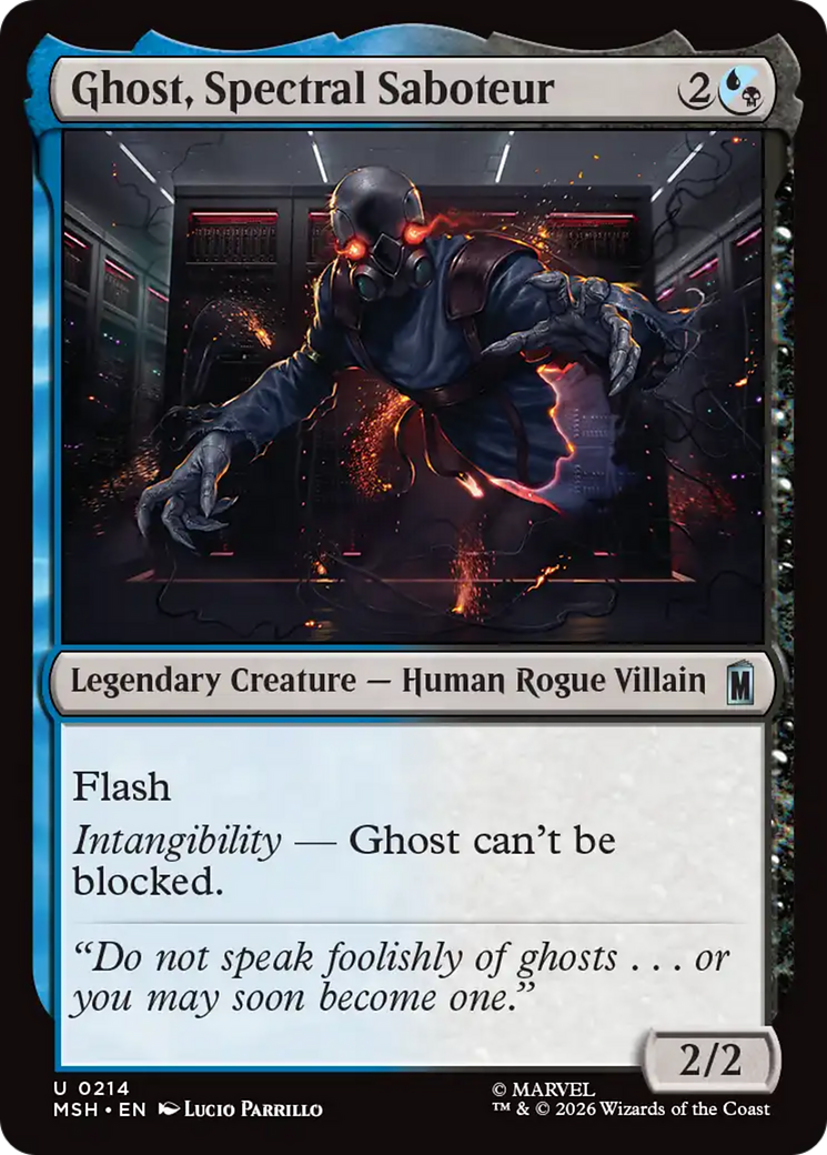 Ghost, Spectral Saboteur [Marvel Super Heroes] | Exor Games Bridgewater