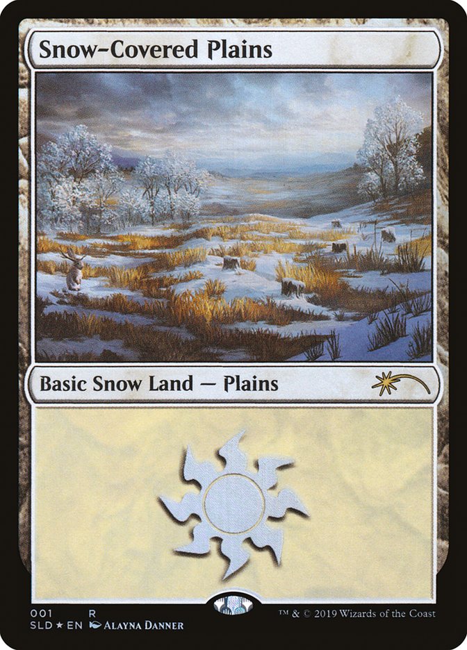 Snow-Covered Plains (001) [Secret Lair Drop Series] | Exor Games Bridgewater