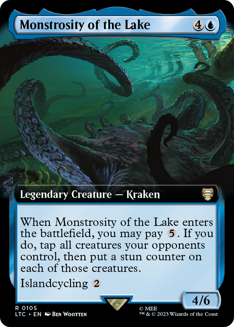 Monstrosity of the Lake (Extended Art) [The Lord of the Rings: Tales of Middle-Earth Commander] | Exor Games Bridgewater