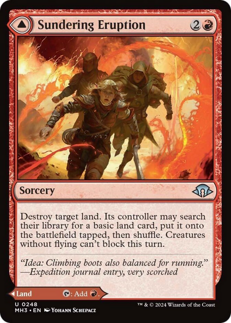 Sundering Eruption // Volcanic Fissure [Modern Horizons 3] | Exor Games Bridgewater