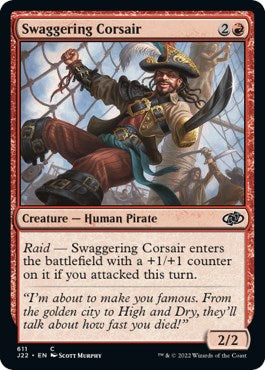 Swaggering Corsair [Jumpstart 2022] | Exor Games Bridgewater
