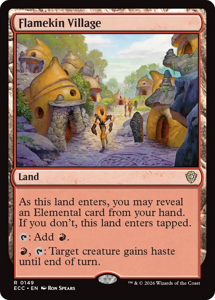 Flamekin Village [Lorwyn Eclipsed Commander] | Exor Games Bridgewater