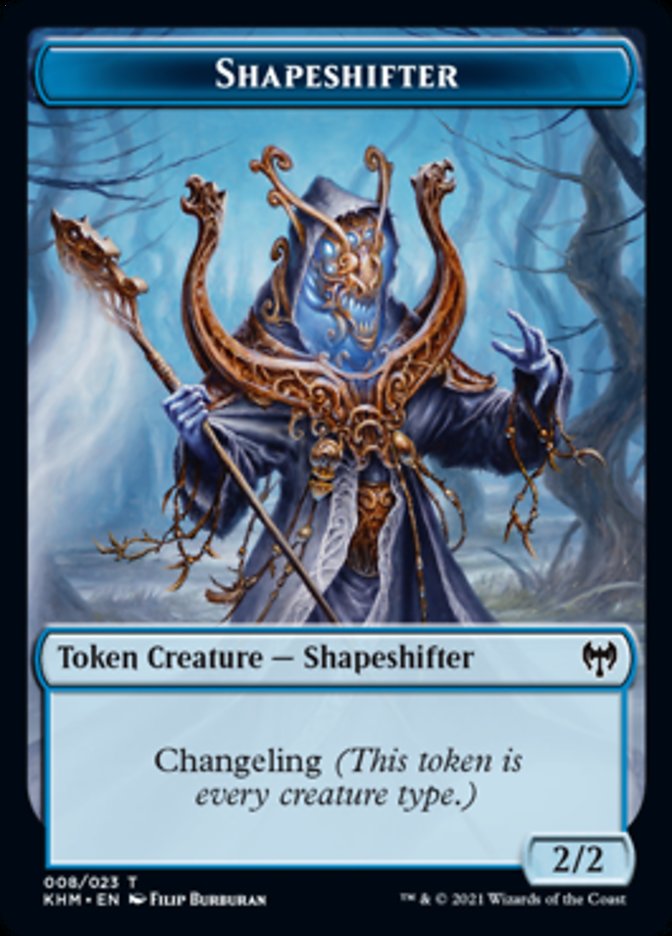 Shapeshifter Token [Kaldheim Tokens] | Exor Games Bridgewater