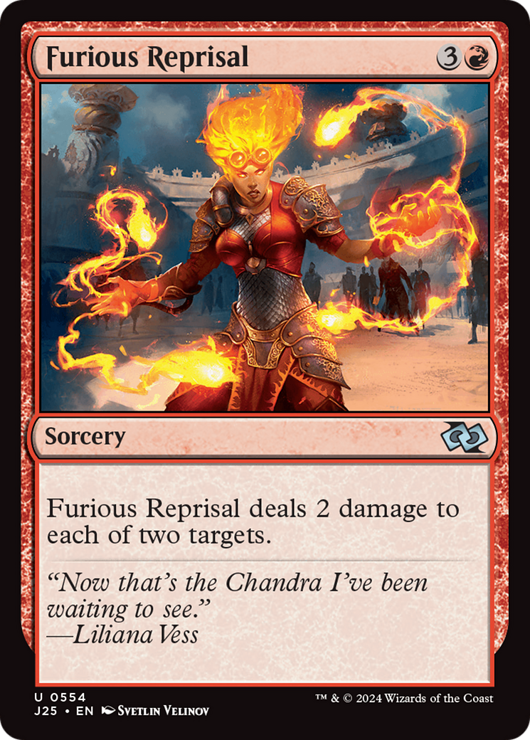 Furious Reprisal [Foundations Jumpstart] | Exor Games Bridgewater