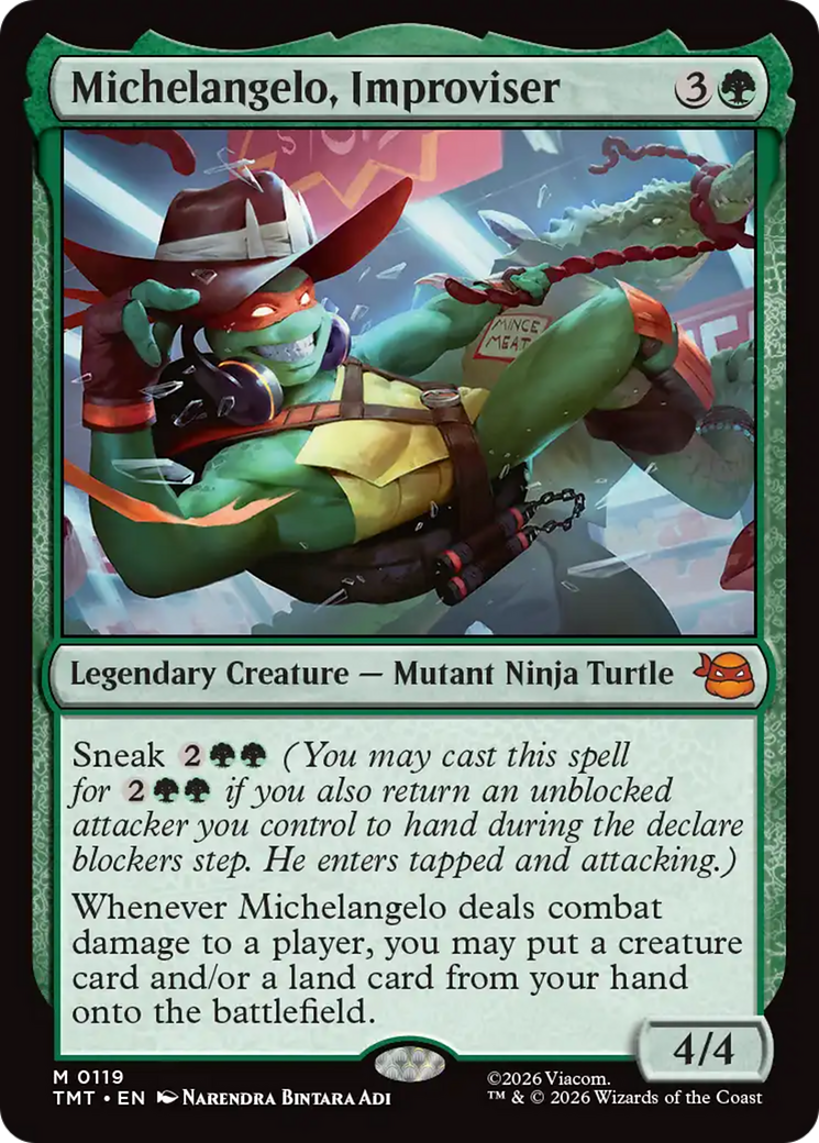 Michelangelo, Improviser [Teenage Mutant Ninja Turtles] | Exor Games Bridgewater