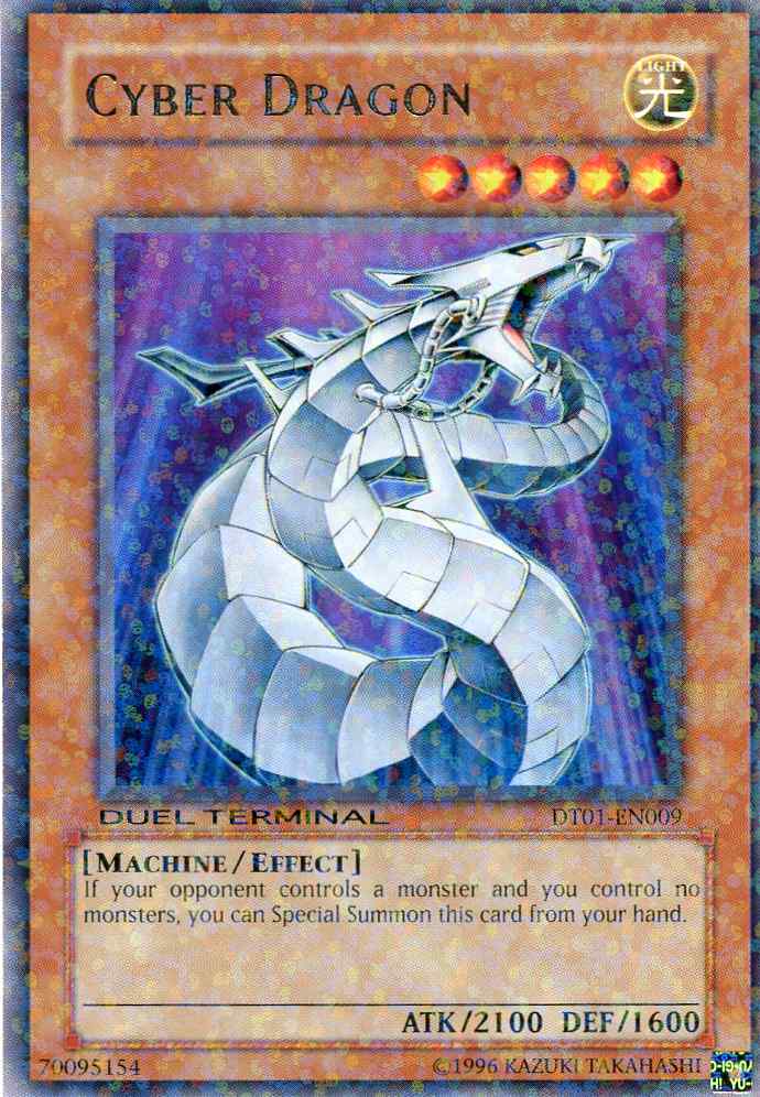 Cyber Dragon [DT01-EN009] Rare | Exor Games Bridgewater