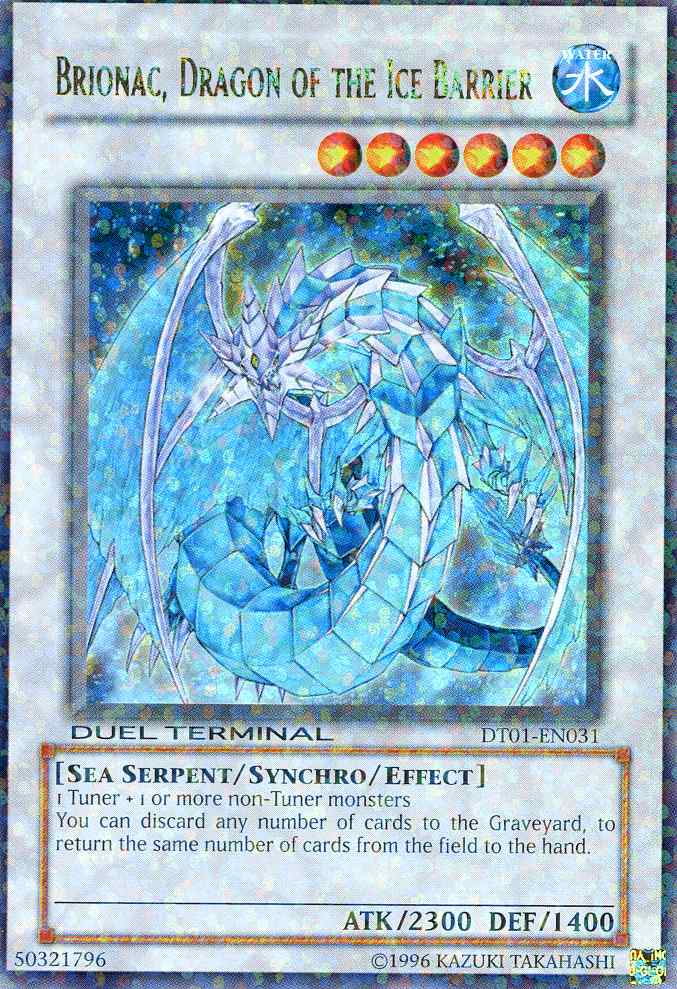 Brionac, Dragon of the Ice Barrier [DT01-EN031] Ultra Rare | Exor Games Bridgewater