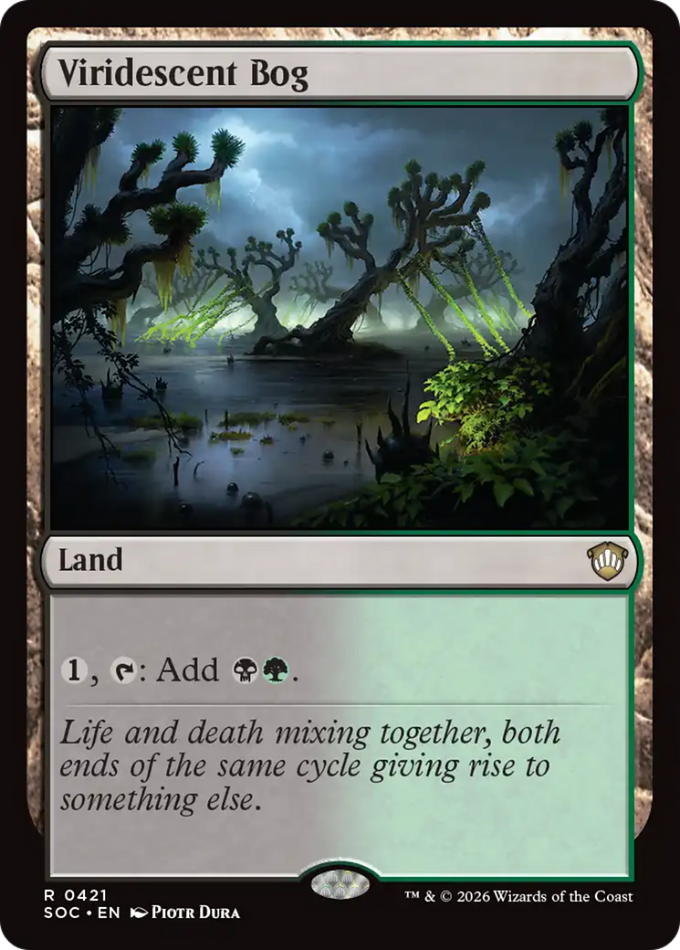 Viridescent Bog [Secrets of Strixhaven Commander] | Exor Games Bridgewater