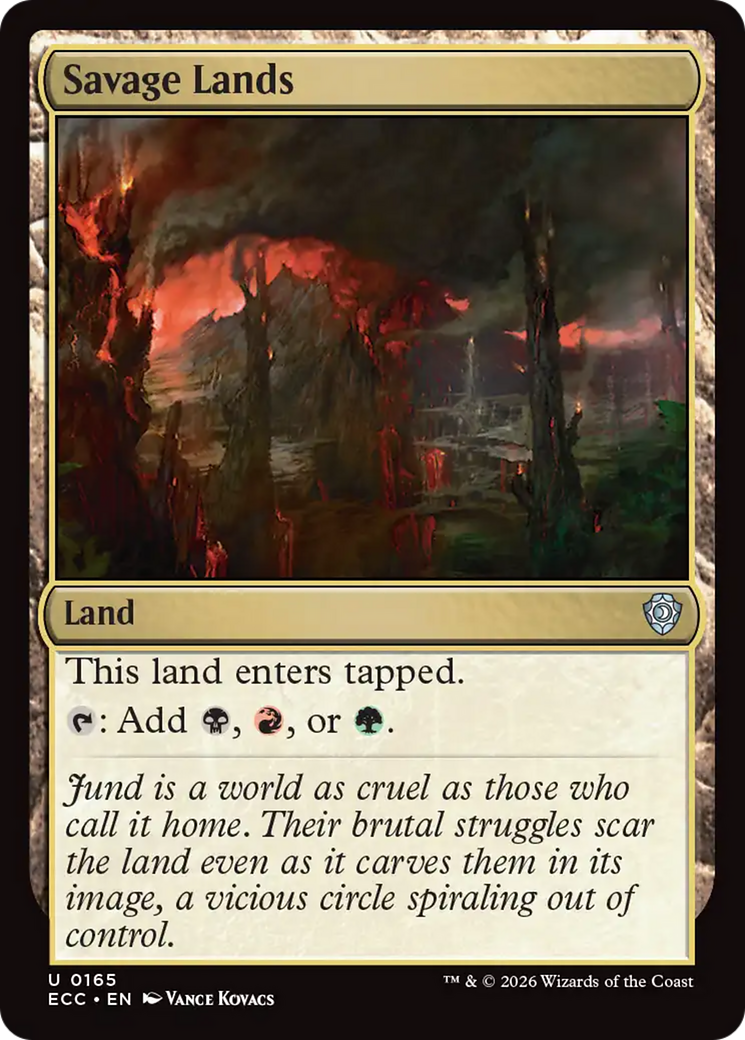 Savage Lands [Lorwyn Eclipsed Commander] | Exor Games Bridgewater
