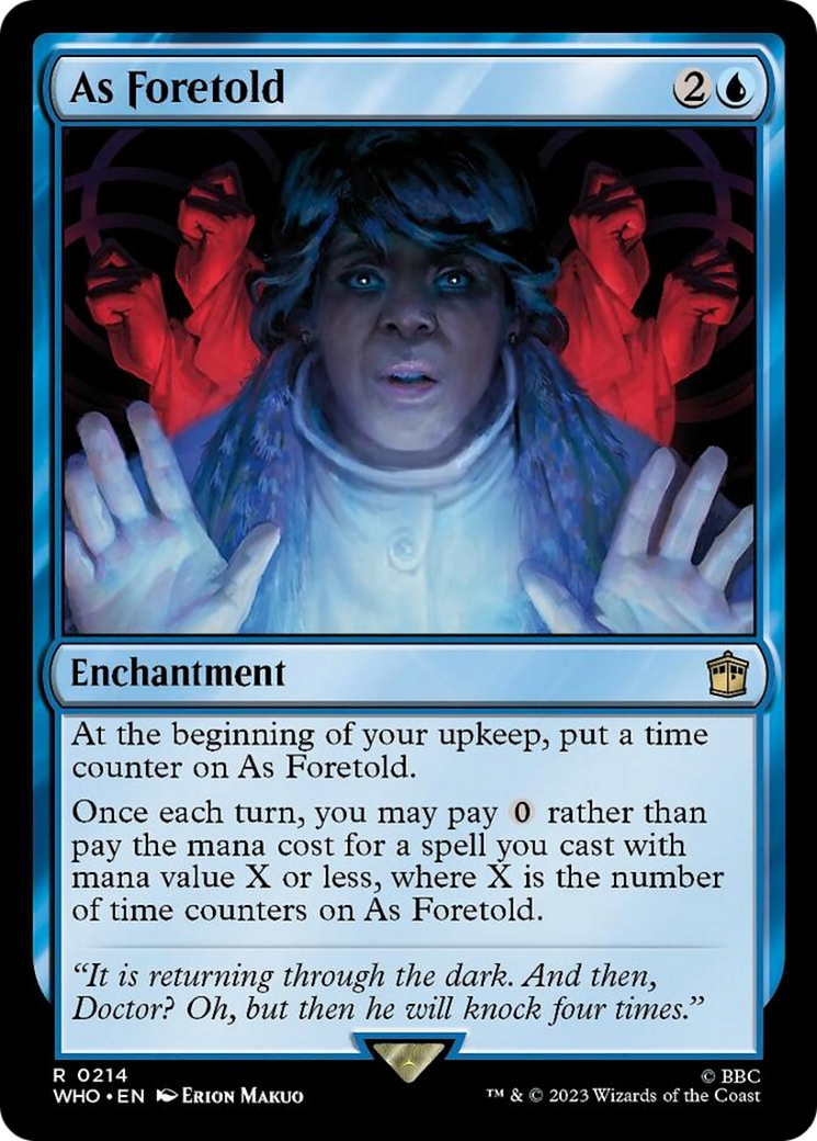 As Foretold [Doctor Who] | Exor Games Bridgewater