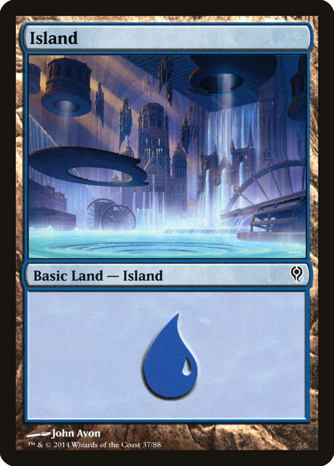 Island (37) [Duel Decks: Jace vs. Vraska] | Exor Games Bridgewater