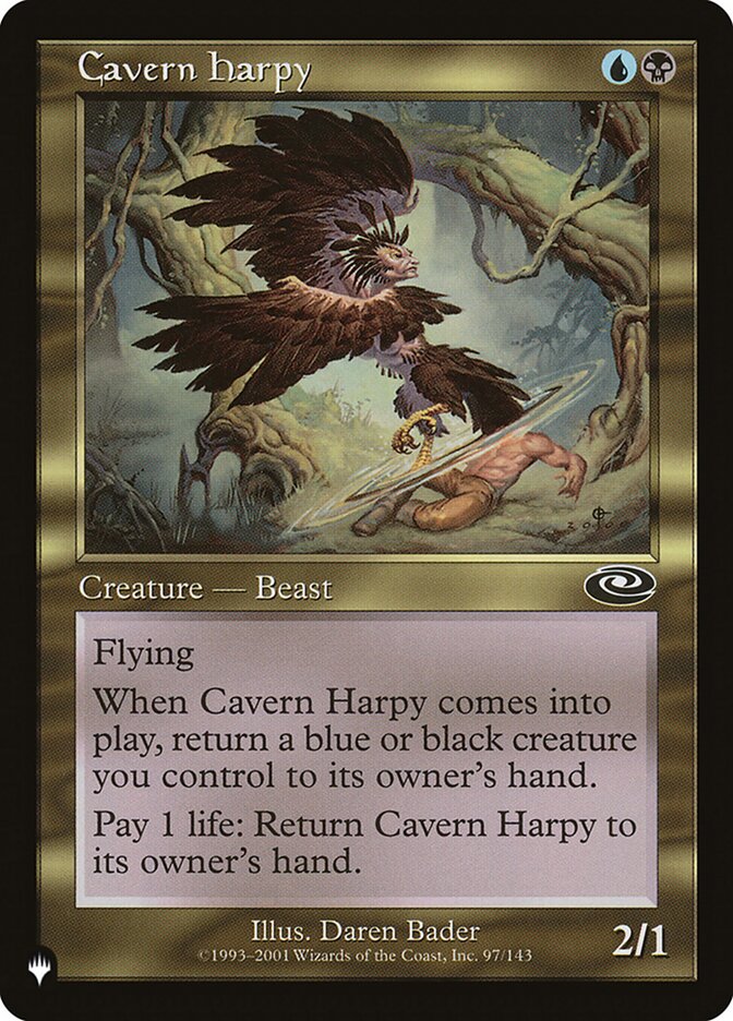 Cavern Harpy [The List] | Exor Games Bridgewater