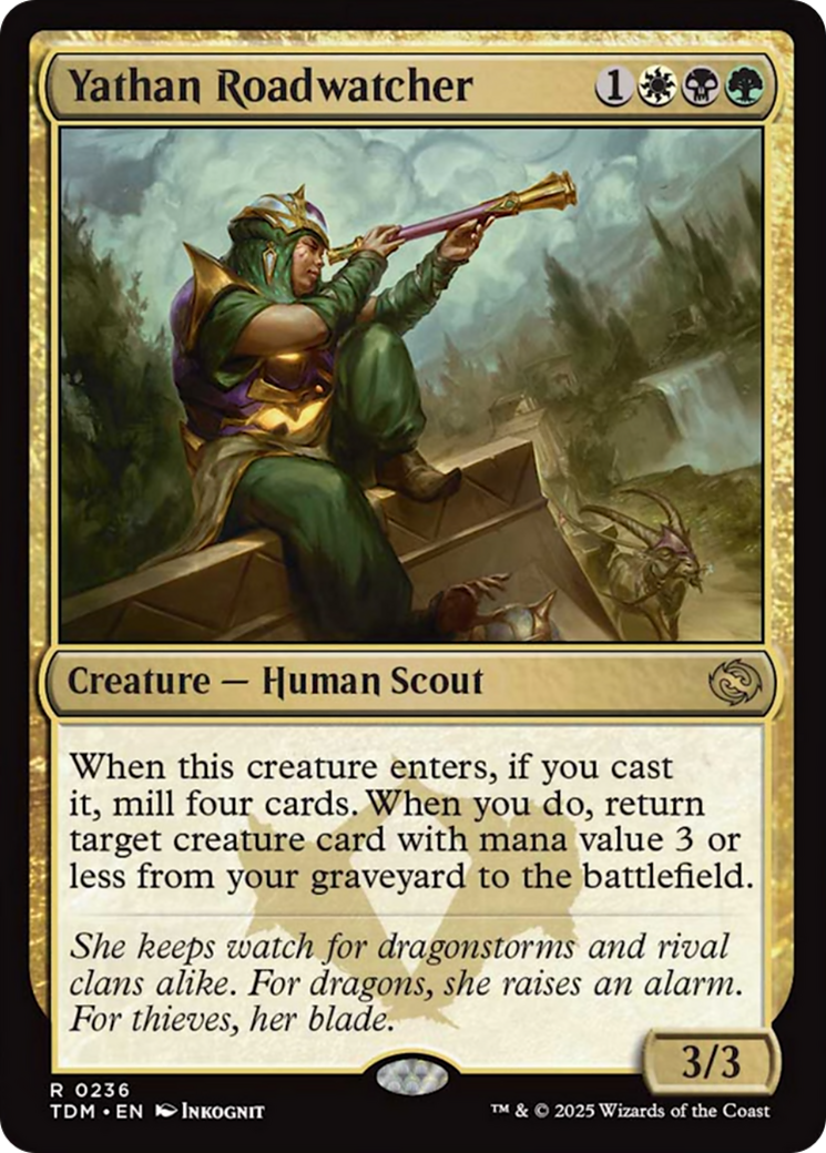 Yathan Roadwatcher [Tarkir: Dragonstorm] | Exor Games Bridgewater