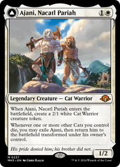 Ajani, Nacatl Pariah // Ajani, Nacatl Avenger [Modern Horizons 3] | Exor Games Bridgewater