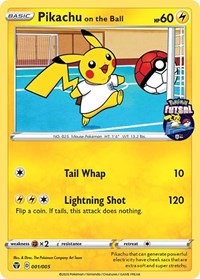 Pikachu on the Ball (001/005) [Miscellaneous Cards] | Exor Games Bridgewater