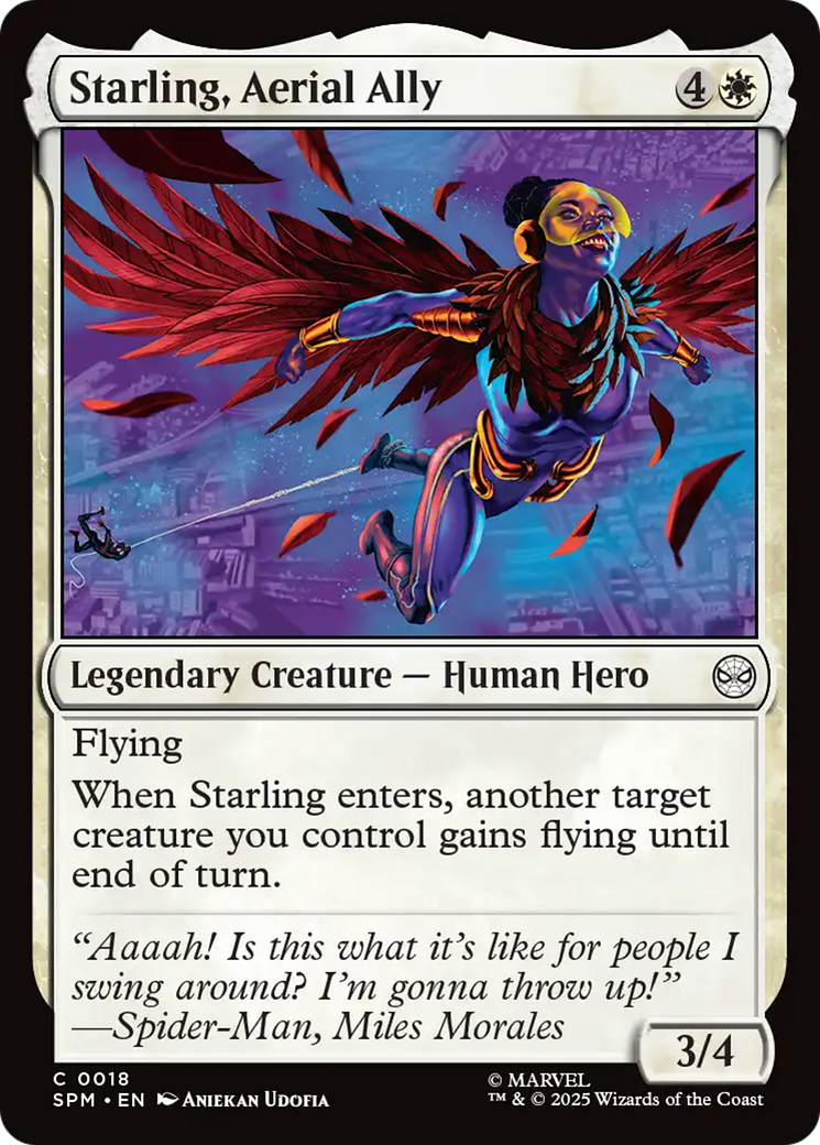 Starling, Aerial Ally [Marvel's Spider-Man] | Exor Games Bridgewater