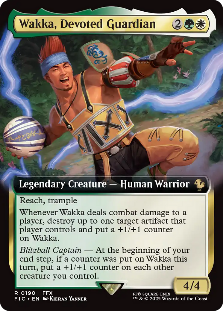Wakka, Devoted Guardian (Extended Art) [FINAL FANTASY Commander] | Exor Games Bridgewater