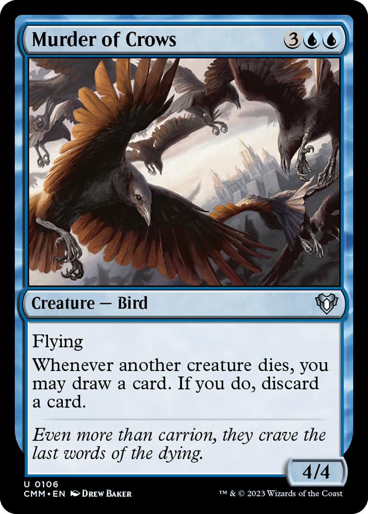 Murder of Crows [Commander Masters] | Exor Games Bridgewater