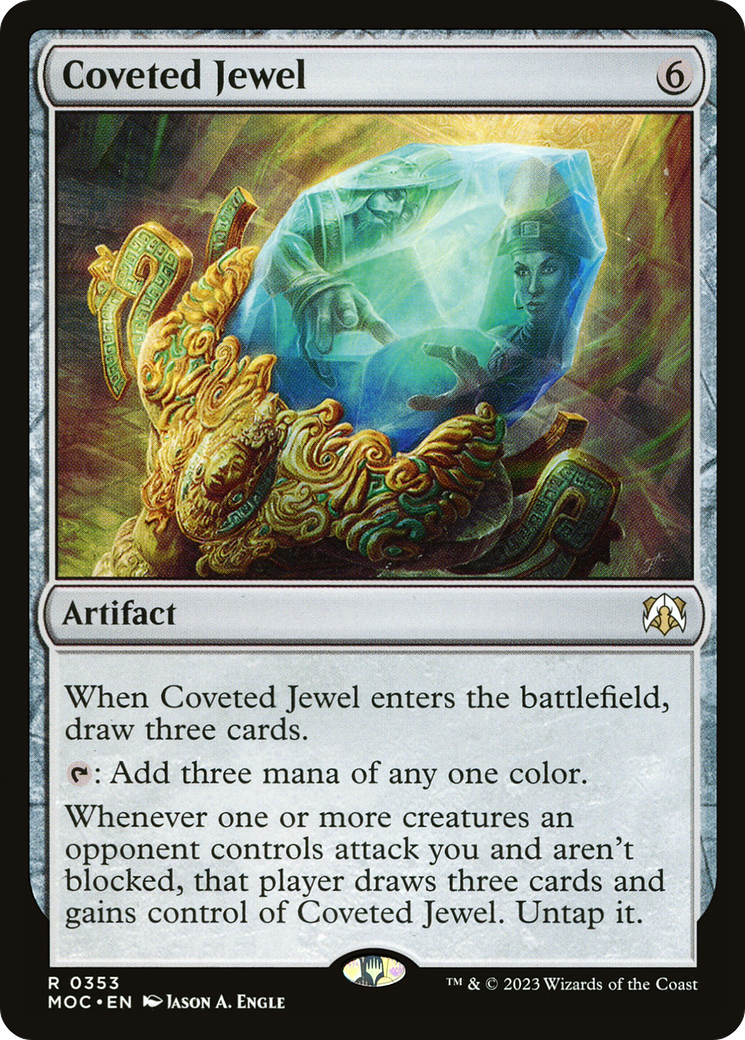 Coveted Jewel (Ripple Foil) [Modern Horizons 3 Commander] | Exor Games Bridgewater