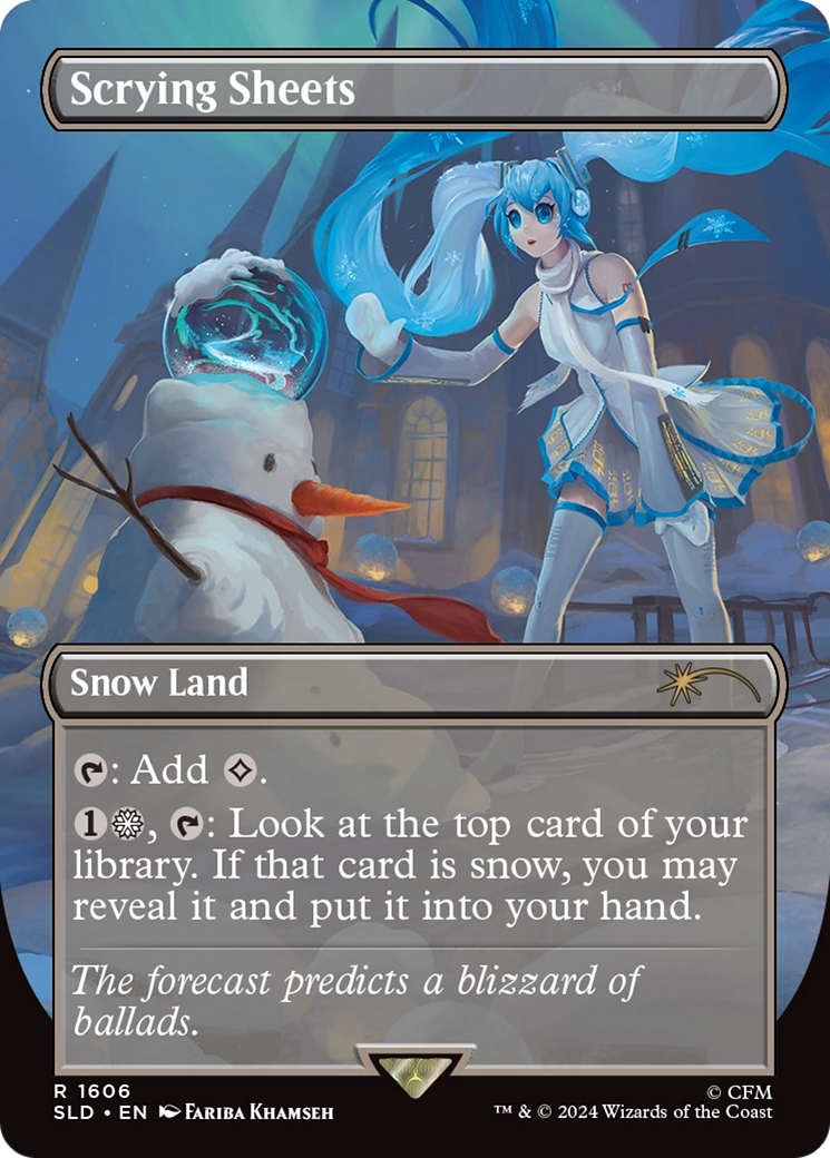 Scrying Sheets [Secret Lair Drop Series] | Exor Games Bridgewater