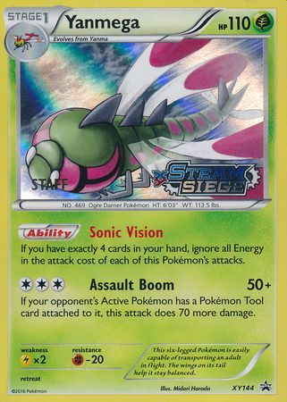 Yanmega (XY144) (Staff) [XY: Black Star Promos] | Exor Games Bridgewater