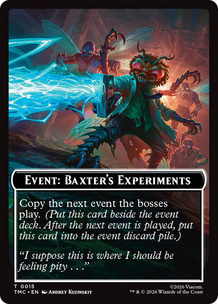 Event: Baxter's Experiments [Teenage Mutant Ninja Turtles Commander Tokens] | Exor Games Bridgewater