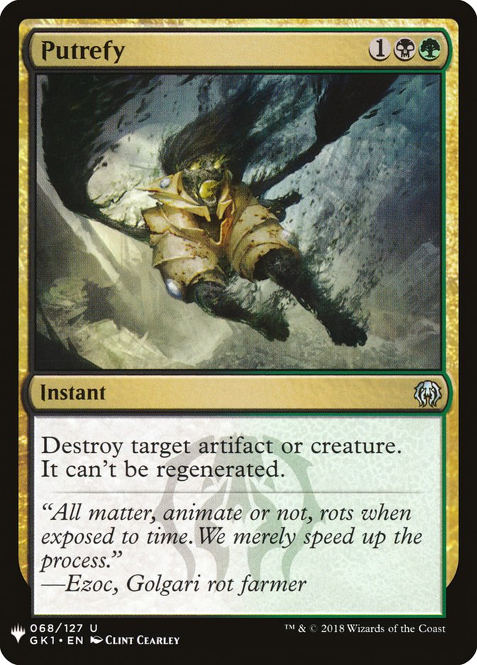 Putrefy [Mystery Booster] | Exor Games Bridgewater