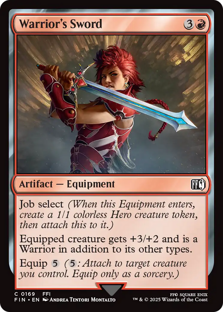 Warrior's Sword [FINAL FANTASY] | Exor Games Bridgewater