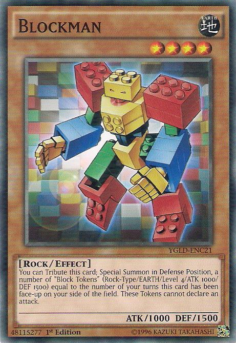Blockman [YGLD-ENC21] Common | Exor Games Bridgewater