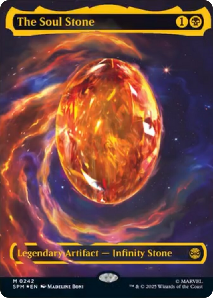 The Soul Stone (Cosmic Foil) [Marvel's Spider-Man] | Exor Games Bridgewater