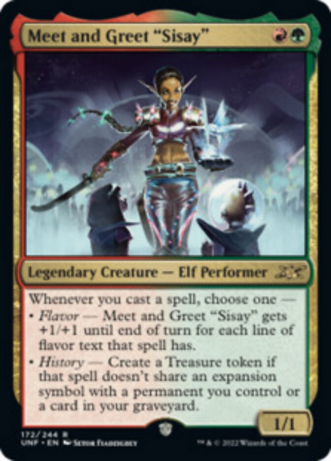 Meet and Greet "Sisay" [Unfinity] | Exor Games Bridgewater