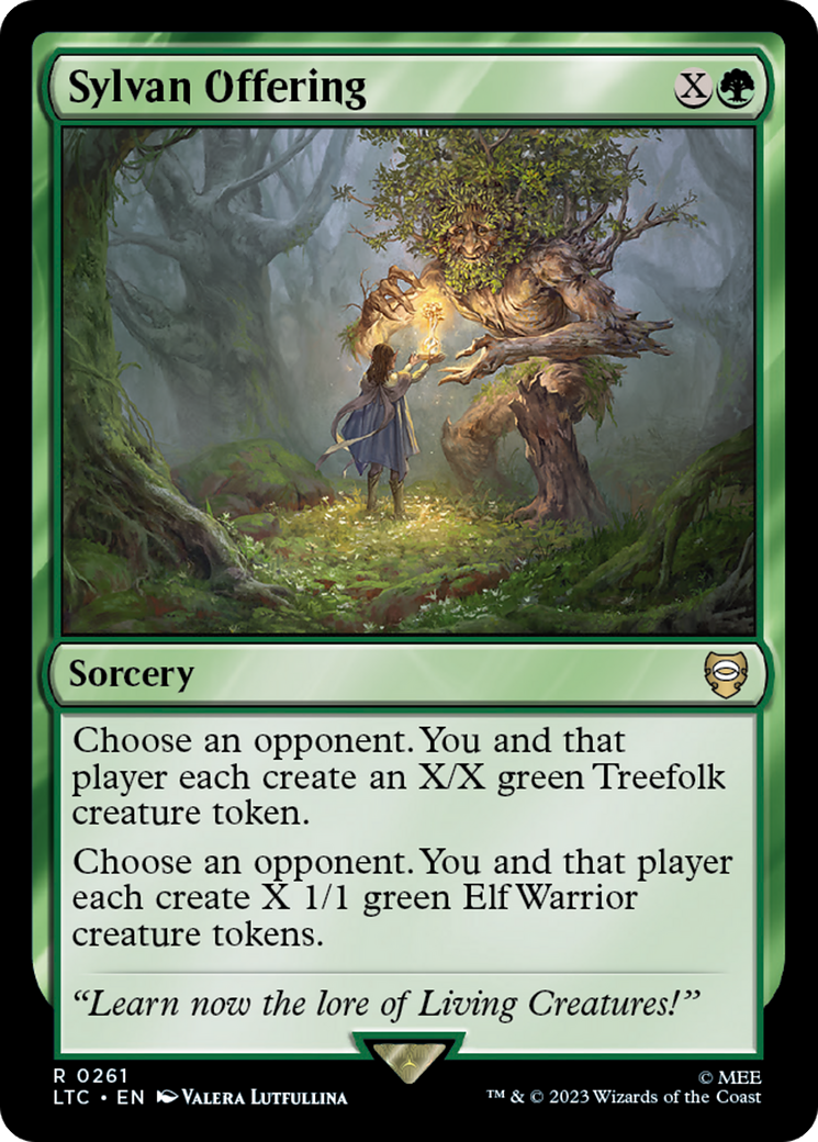 Sylvan Offering [The Lord of the Rings: Tales of Middle-Earth Commander] | Exor Games Bridgewater