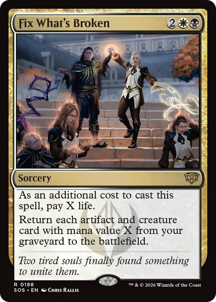 Fix What's Broken [Secrets of Strixhaven] | Exor Games Bridgewater