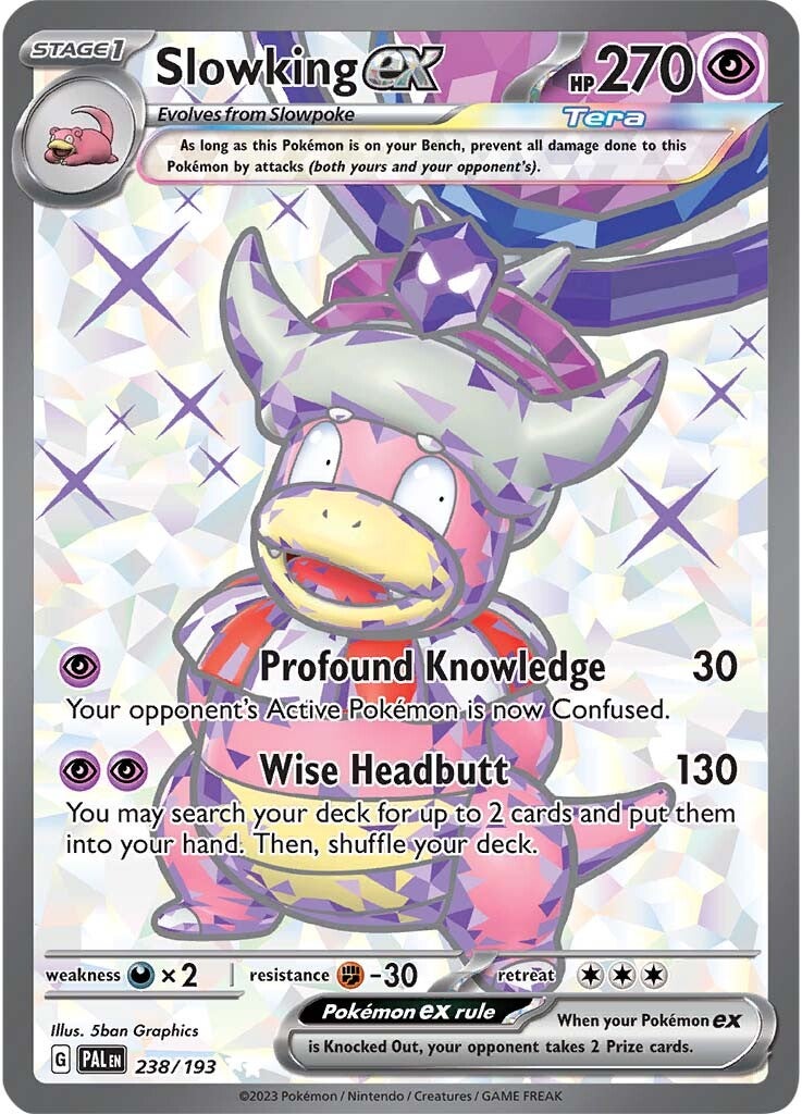 Slowking ex (238/193) [Scarlet & Violet: Paldea Evolved] | Exor Games Bridgewater