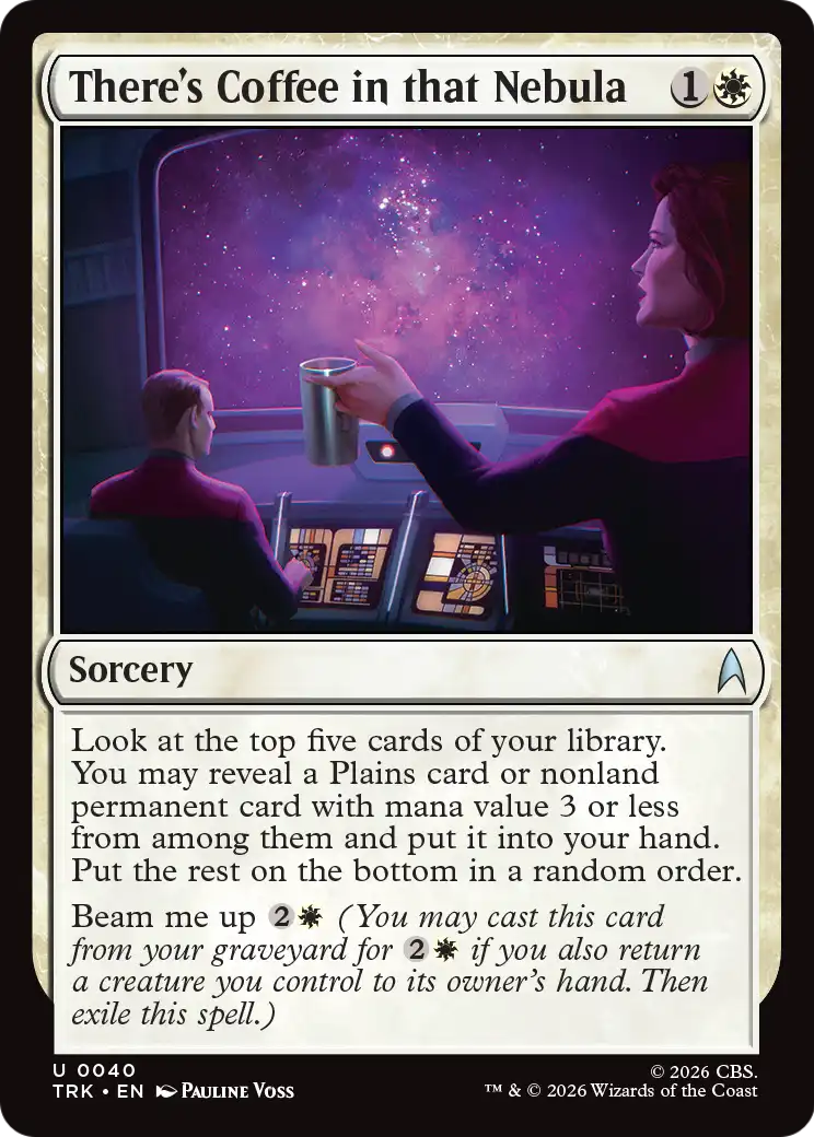 There's Coffee in that Nebula [Star Trek] | Exor Games Bridgewater