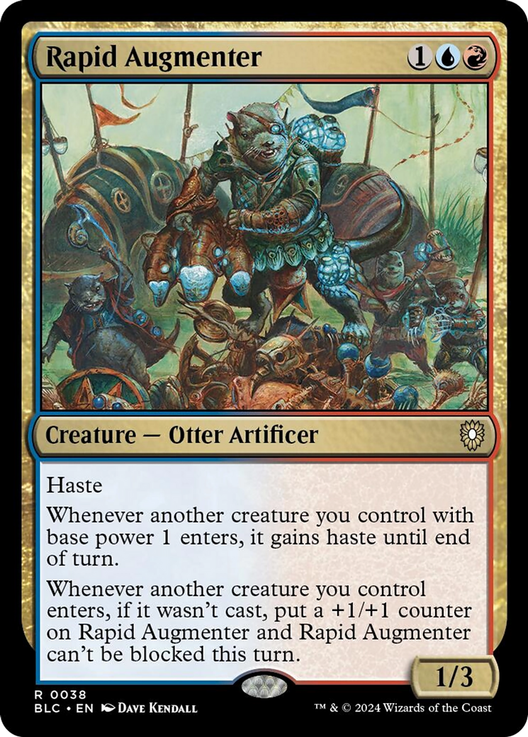 Rapid Augmenter [Bloomburrow Commander] | Exor Games Bridgewater