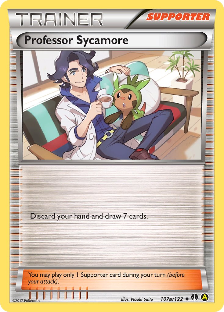 Professor Sycamore (107a/122) [Alternate Art Promos] | Exor Games Bridgewater