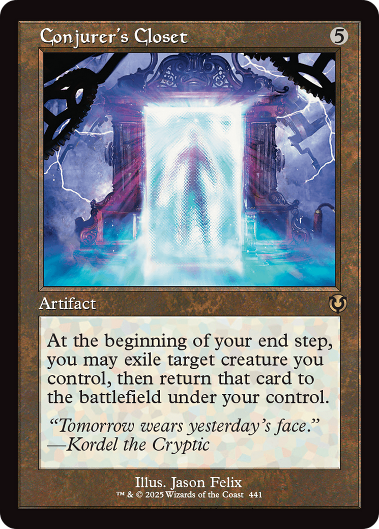 Conjurer's Closet (Retro Frame) [Innistrad Remastered] | Exor Games Bridgewater