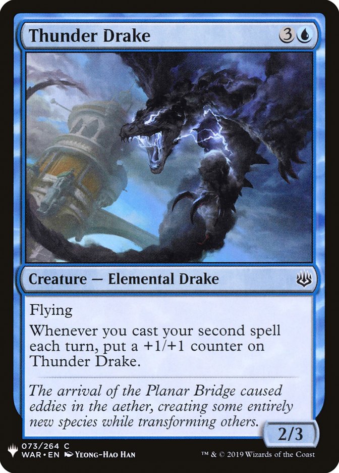 Thunder Drake [Mystery Booster] | Exor Games Bridgewater