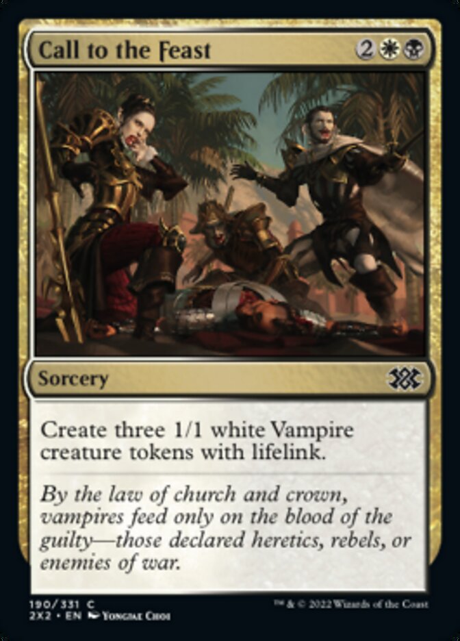 Call to the Feast [Double Masters 2022] | Exor Games Bridgewater