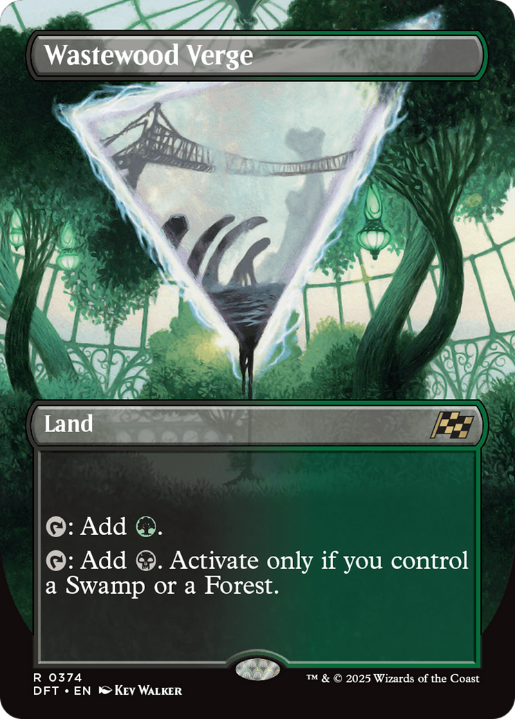 Wastewood Verge (Borderless) [Aetherdrift] | Exor Games Bridgewater