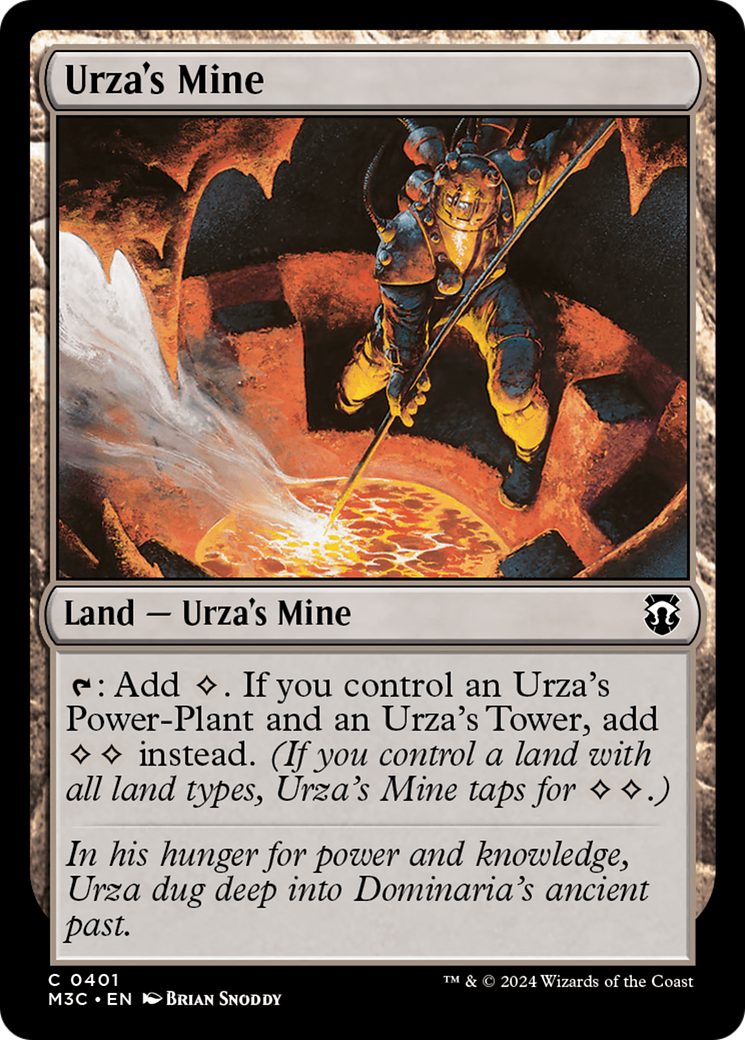 Urza's Mine (Ripple Foil) [Modern Horizons 3 Commander] | Exor Games Bridgewater