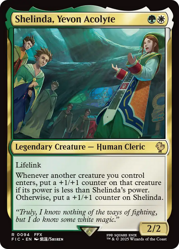 Shelinda, Yevon Acolyte [FINAL FANTASY Commander] | Exor Games Bridgewater