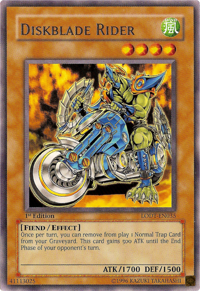 Diskblade Rider [LODT-EN035] Rare | Exor Games Bridgewater