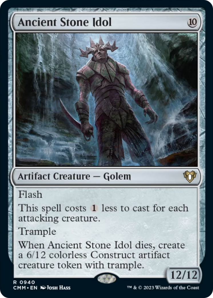 Ancient Stone Idol [Commander Masters] | Exor Games Bridgewater