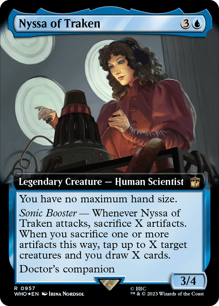 Nyssa of Traken (Extended Art) (Surge Foil) [Doctor Who] | Exor Games Bridgewater